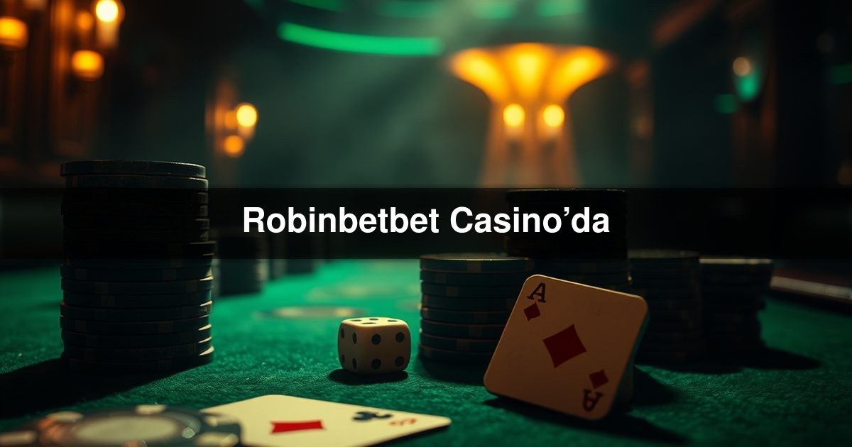 Robinbetbet Casino’da