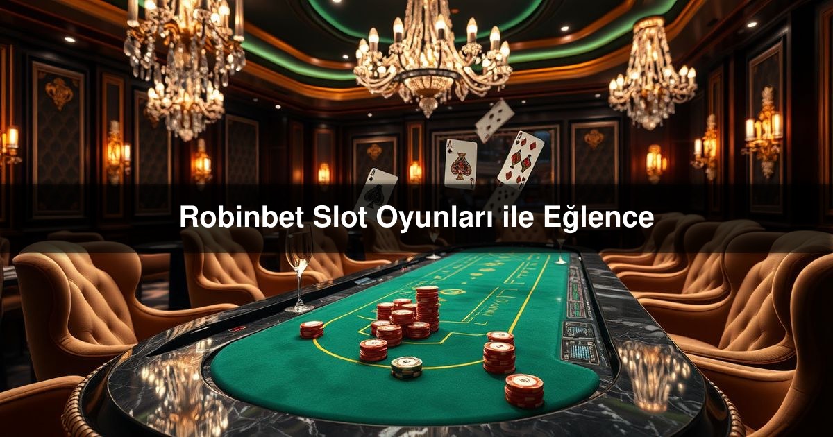 Robinbet Slot